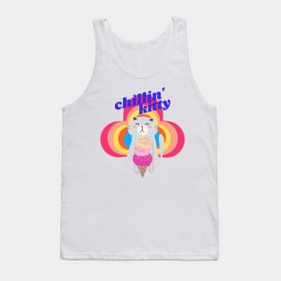 Chillin' Kitty Tank Top